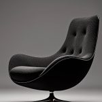 Charcoal Swivel Chair